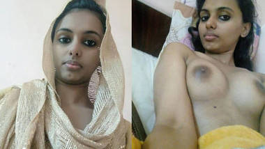 sexy desi girl showing her boobs on bed video