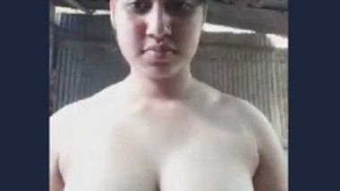 Beautiful village bhabi show her big boob