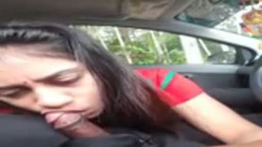 AVP college girl Sheetalâ€™s blowjob to lover in car