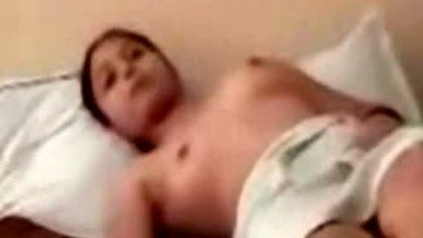 Desi call girl with her client in hotel room