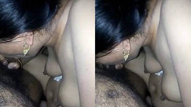 Indian Village Bhabhi Giving Hot Blowjob Session To Her Secret Lover
