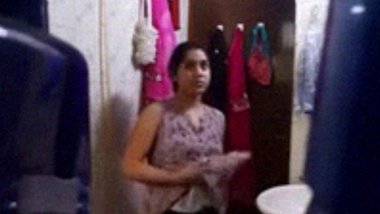 Nude bhabi shot by a spy camera in her bathroom