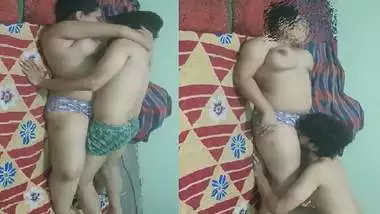 Newly married wife boobs sucking and foreplay sex